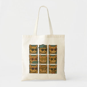 Tote Bag Crazy Kitty Club