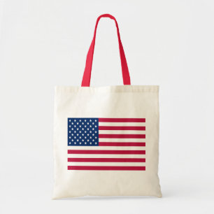 Tote Bag Création de fierté avec drapeau américain USA