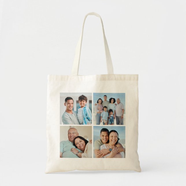 Tote Bag Créez votre propre collection de photos 4 (Devant)