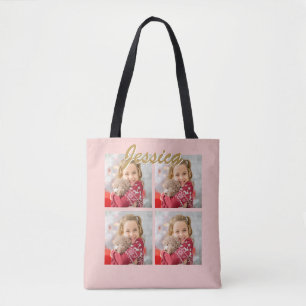 Tote Bag Créez votre propre collection de photos 4 avec le 
