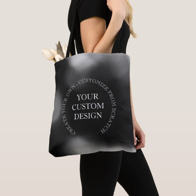 Tote Bag Créez votre propre conception/logo personnalisé (De près)