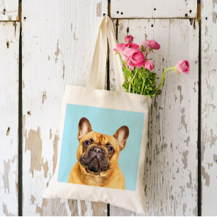 Tote Bag Créez Votre Propre Portrait d'Animal de Compagnie