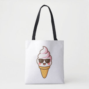 Tote Bag Crème glacée cool Kawaii