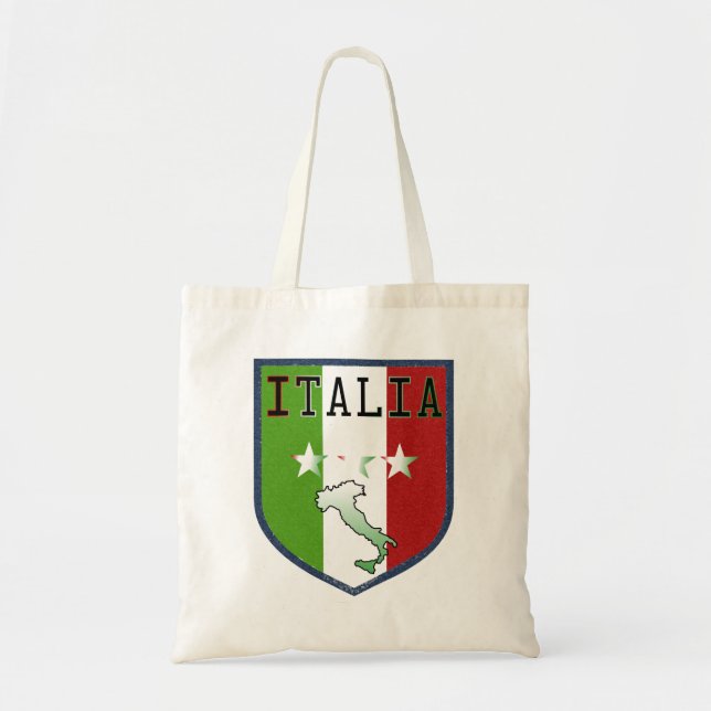 Tote Bag Crête bleue de l'Italie (Devant)