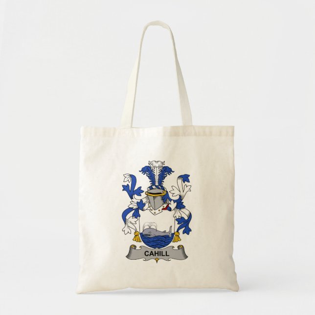 Tote Bag Crête de famille de Cahill (Devant)