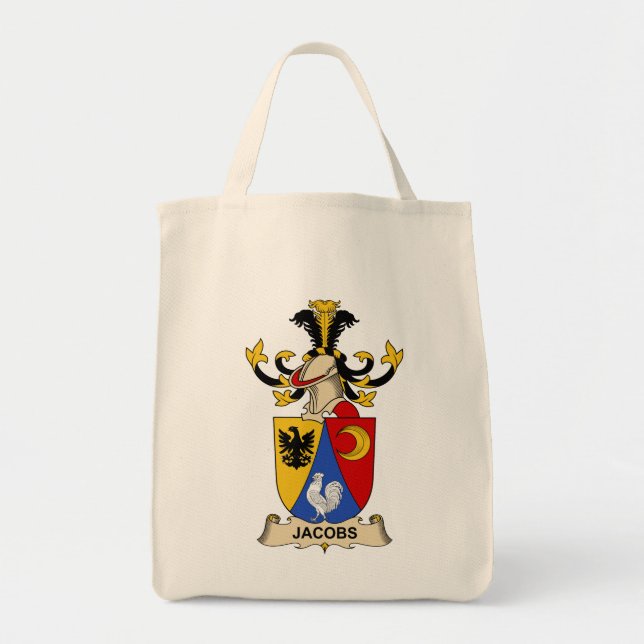 Tote Bag Crête de famille de Jacobs (Devant)