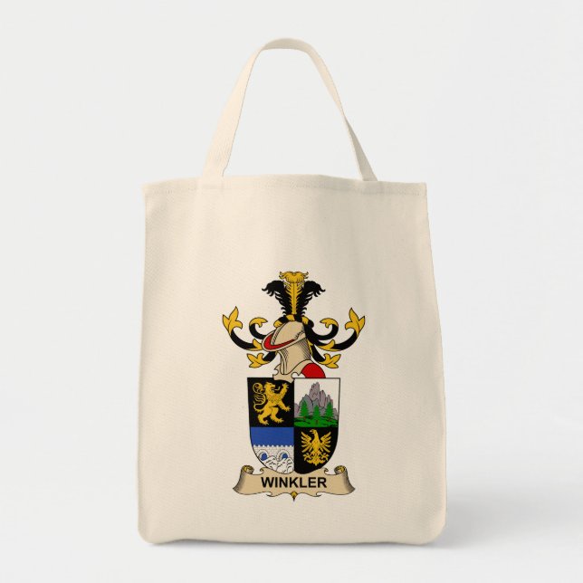 Tote Bag Crête de famille de Winkler (Devant)