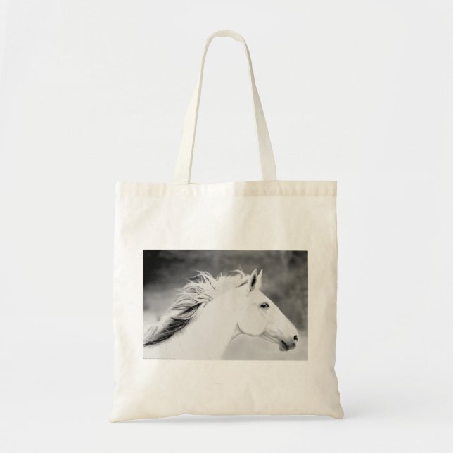 Tote Bag Crinière de LIN26BW dans le Wind.tif (Devant)