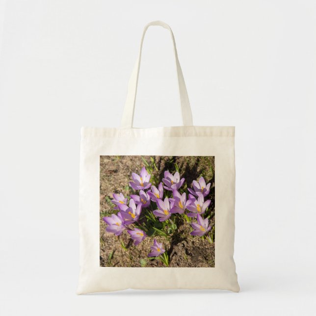 Tote Bag Crocus de printemps mignons (Devant)