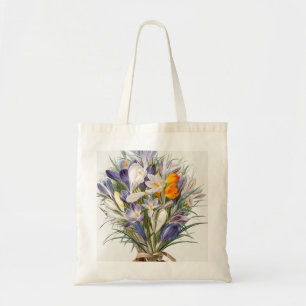 Tote Bag Crocus Spring Flower Floral Art