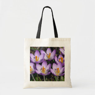Tote Bag Crocus violets ensoleillés