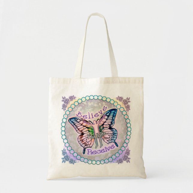 Tote Bag Croire recevoir (Devant)