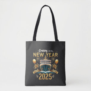 Tote Bag Croisière au Nouvel An 2025 Eve Family Crew