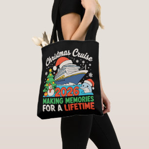 Tote Bag Croisière de Noël 2026 Créer des Souvenirs pour To