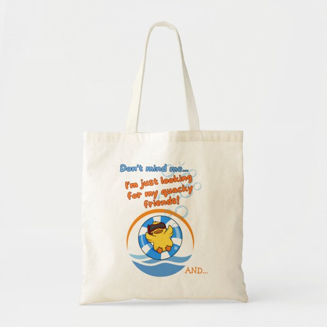 Tote Bag Croisière pour les canards de croisière (Devant)