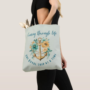 Tote Bag Croisière Royal Floral