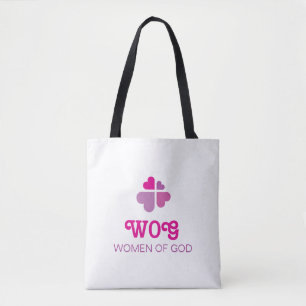 Tote Bag Croix de cœurs