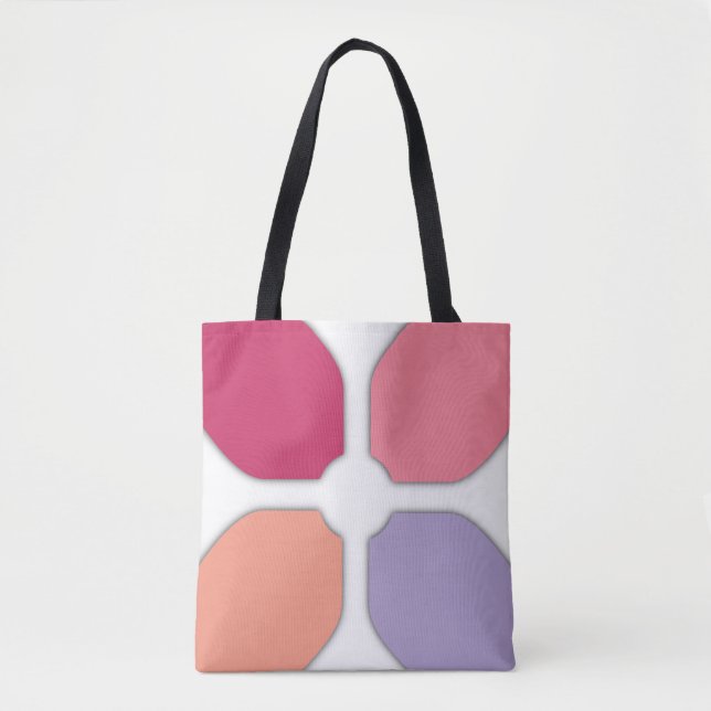 Tote Bag Croix de fleurs (Devant)