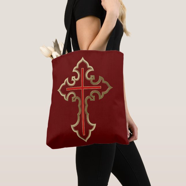 Tote Bag Croix d'or (De près)