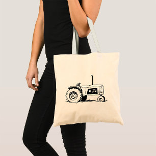 Tote Bag Croquis du tracteur