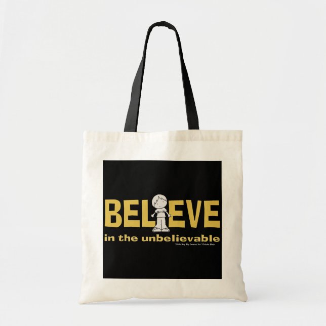 Tote Bag Croyez en l'incroyable (Devant)