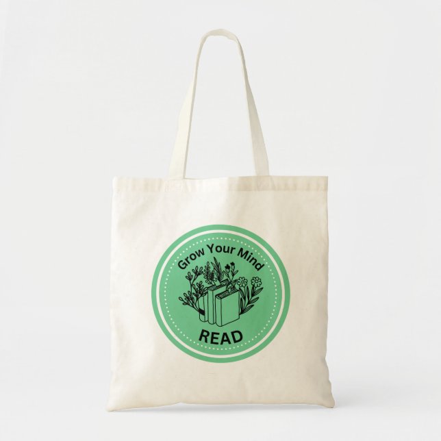 Tote Bag Croyez votre esprit : Lisez Fourre-tout (Devant)