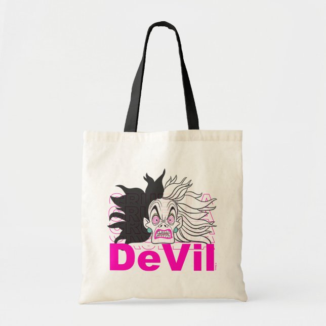 Tote Bag Cruella De Vil | Dans une rangée (Devant)