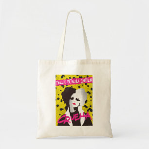 Tote Bag Cruella   Hello Cruell World Ransom Stencil Art