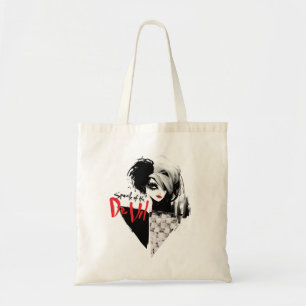 Tote Bag Cruella  Parler du collage De Vil Diamond