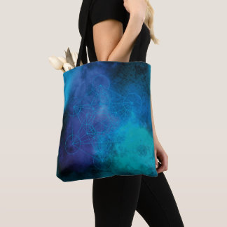 Tote Bag Cube de Métatron Géométrie sacrée