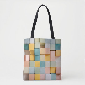 Tote Bag Cubes soigneusement organisés avec Palet minimalis