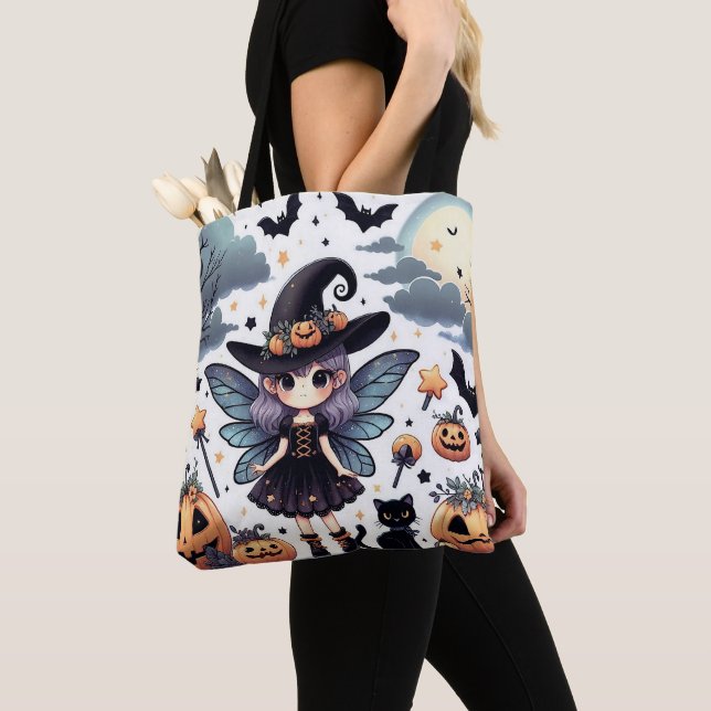 Tote Bag Cuisine et mignonne (1) Impression complète (De près)