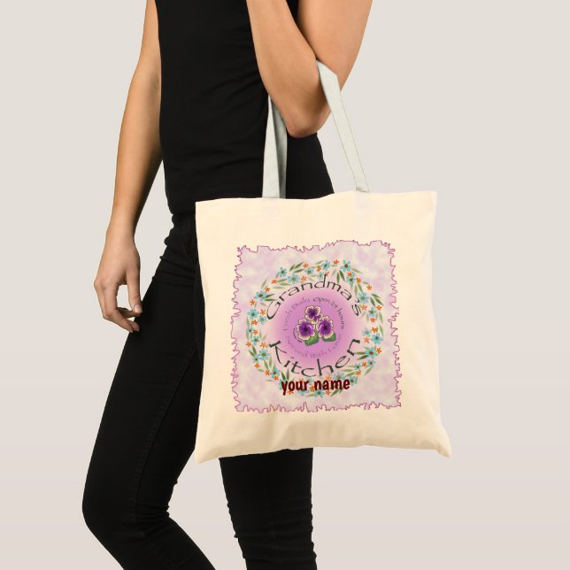 Tote Bag Cuisine grand-mère (Devant (produit))