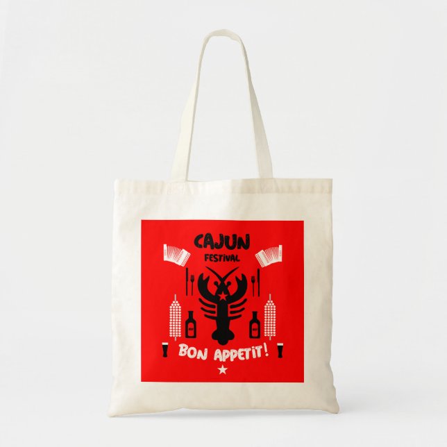 Tote Bag Cuisines Cajun et Créole (Devant)