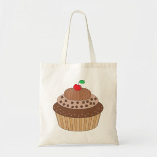 Tote Bag Cupcake au chocolat