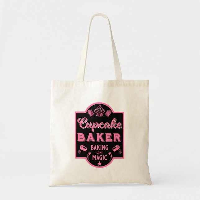 Tote Bag Cupcake Master Baker (Devant)