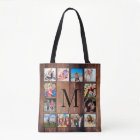 Custom Family Photo Collage Reclaimed Wood