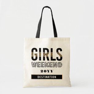 Tote Bag Custom Girls Week-end Girls Trip Vacances