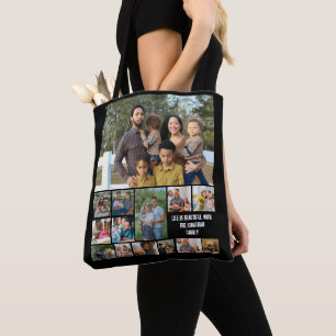 Tote Bag Custom Modern Family 14 Photo Collage Modèle