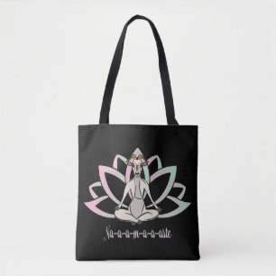Tote Bag CUT CHÈQUE YOGA   Namaste GetYerGoat™