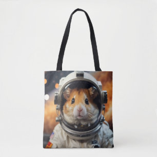 Tote Bag Cute astronaute spatiale Hamster