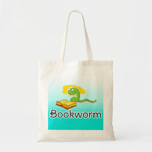 Tote Bag Cute Bookworm