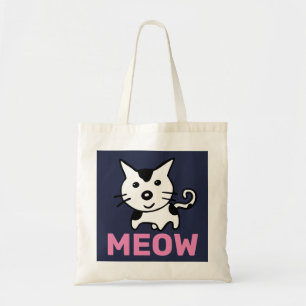 TOTE BAG CUTE CAT FOURRE-TOUT MEOW (PURSE)