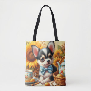 Tote Bag Cute Chihuahua Puppy