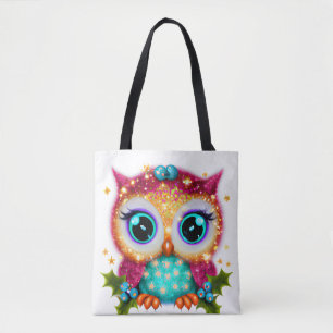 Tote Bag Cute et adorable Kawaii Baby Owl