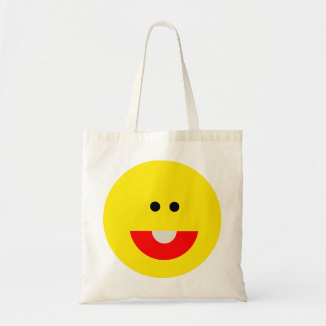 Tote Bag Cute Face Fourre-tout (Devant)