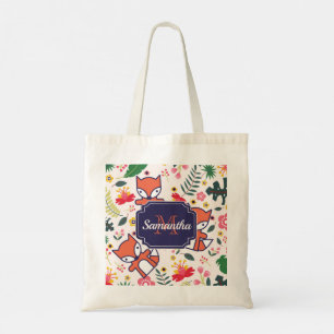 Tote Bag Cute Fox