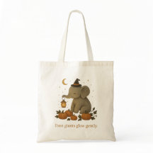 Cute Halloween Elephant Budget Fourre-tout - Éffra