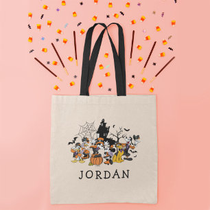 Tote Bag Cute Halloween Mickey et amis
