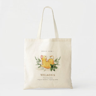 Tote Bag Cute Holy Cow Farm Foliing Enfants N'importe quel 